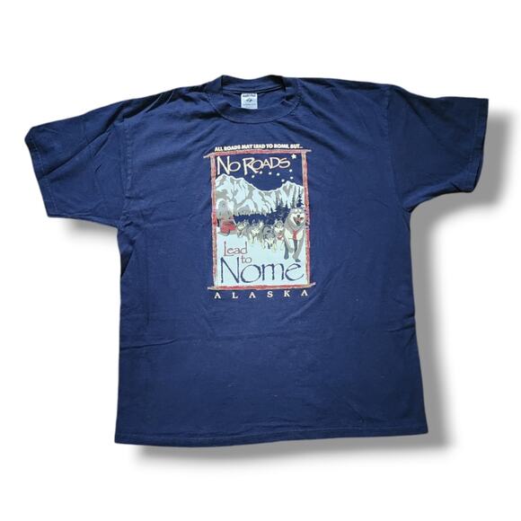 Vintage Alaska Sleddog Tee - Picture 1 of 3